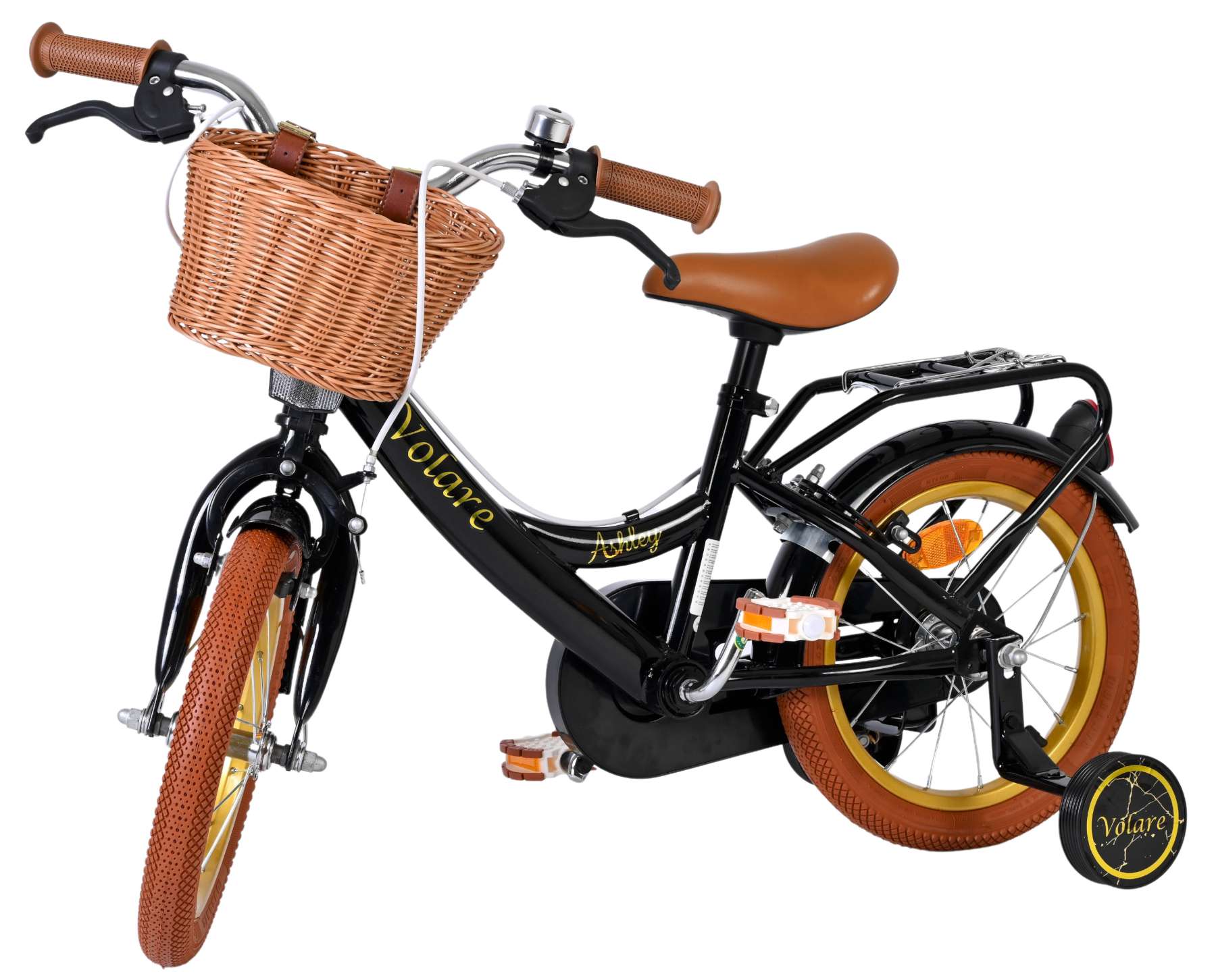volare-ashley-14-zoll-kinderfahrrad-schwarz-mit-2-handbremsen image 8