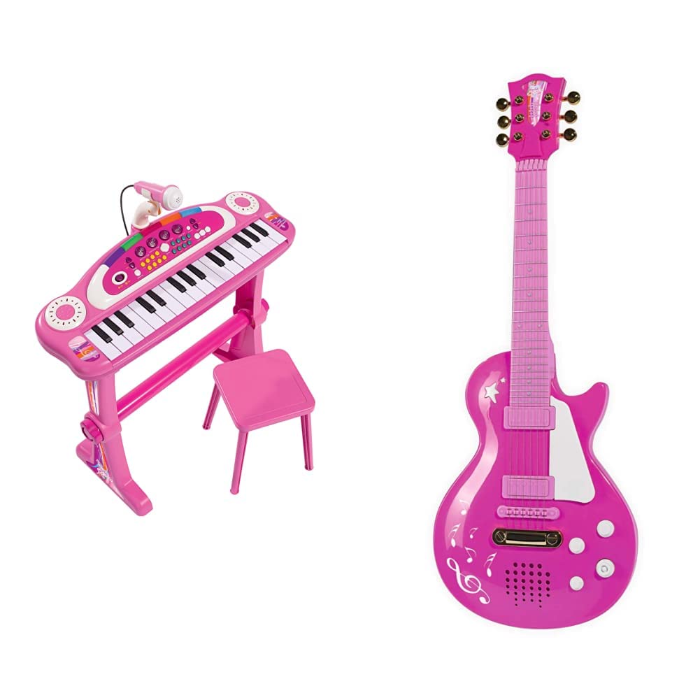 simba-my-music-world-keyboard-31-tasten-rosa-mit-hocker image 6