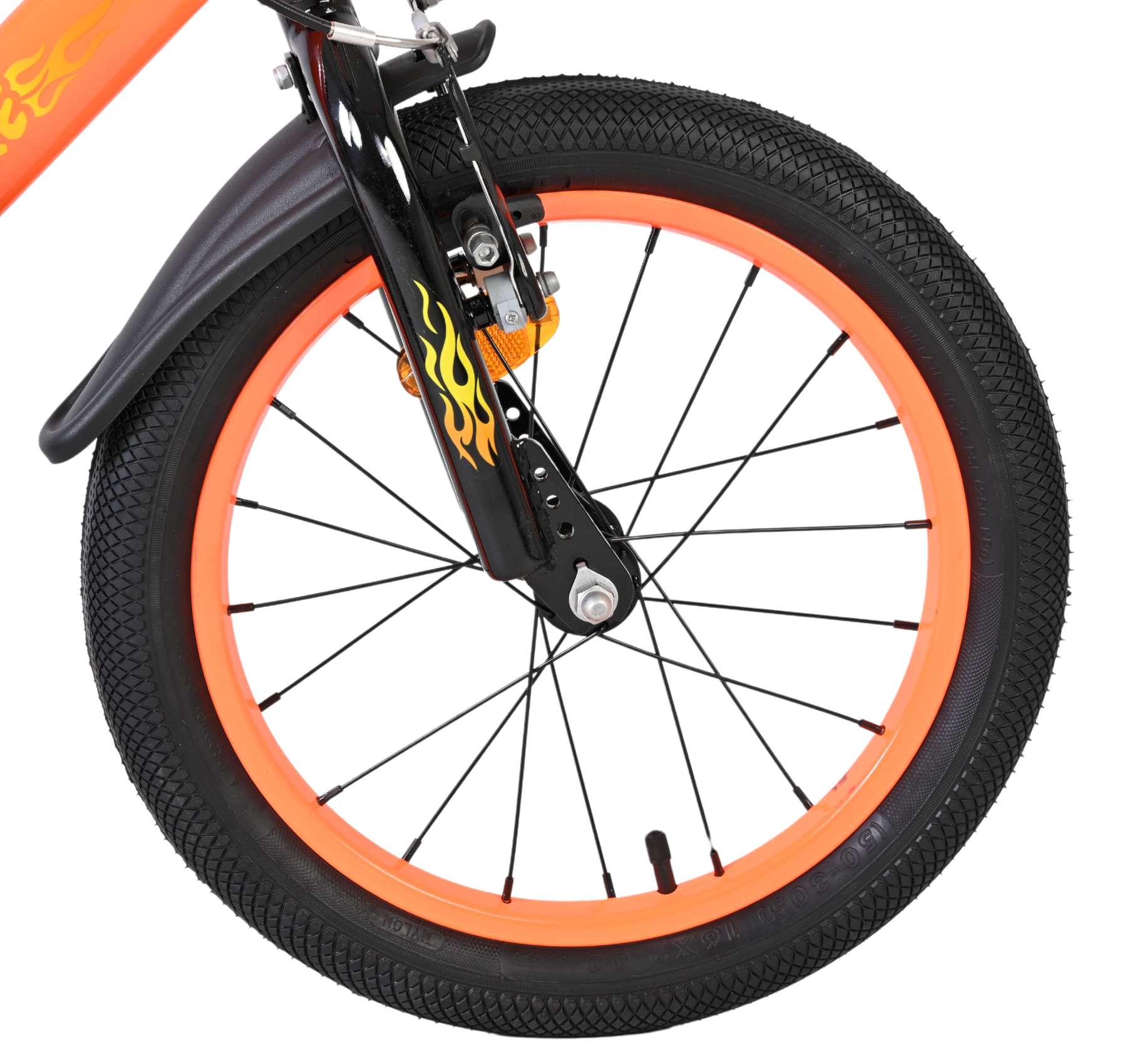 volare-strike-16-zoll-kinderfahrrad-orange-jungen-handbremsen image 3