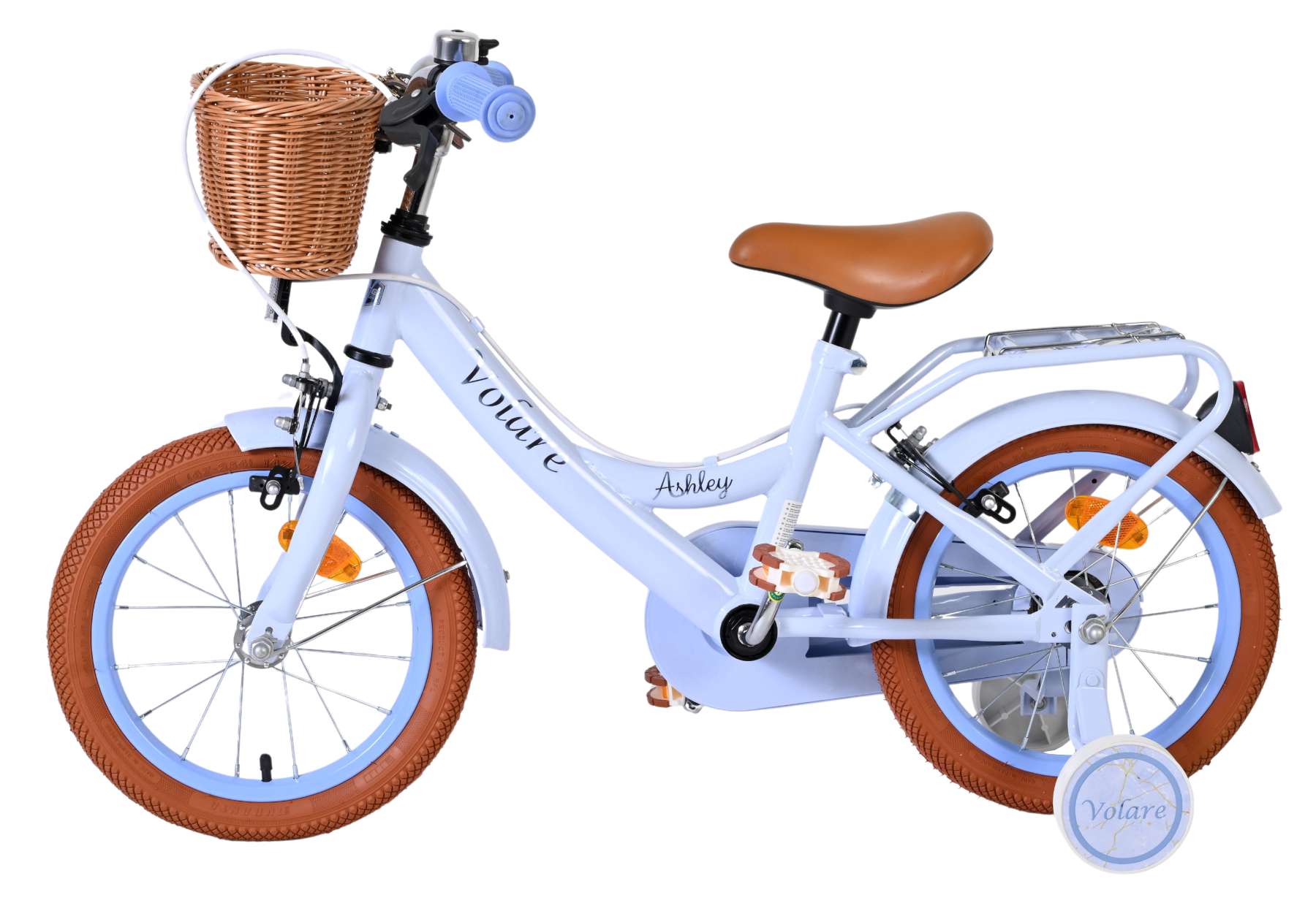 volare-ashley-14-zoll-kinderfahrrad-pastelblau-handbremsen image 7