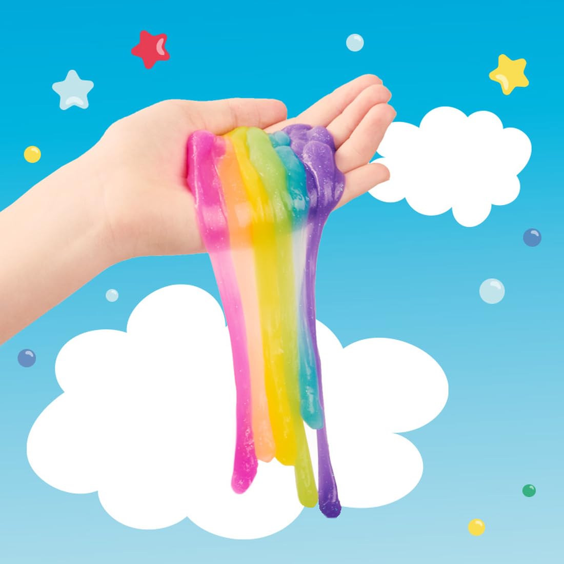 trendhaus-rainbow-power-966292-glibber-knete-glitzer-6x16-g image 3