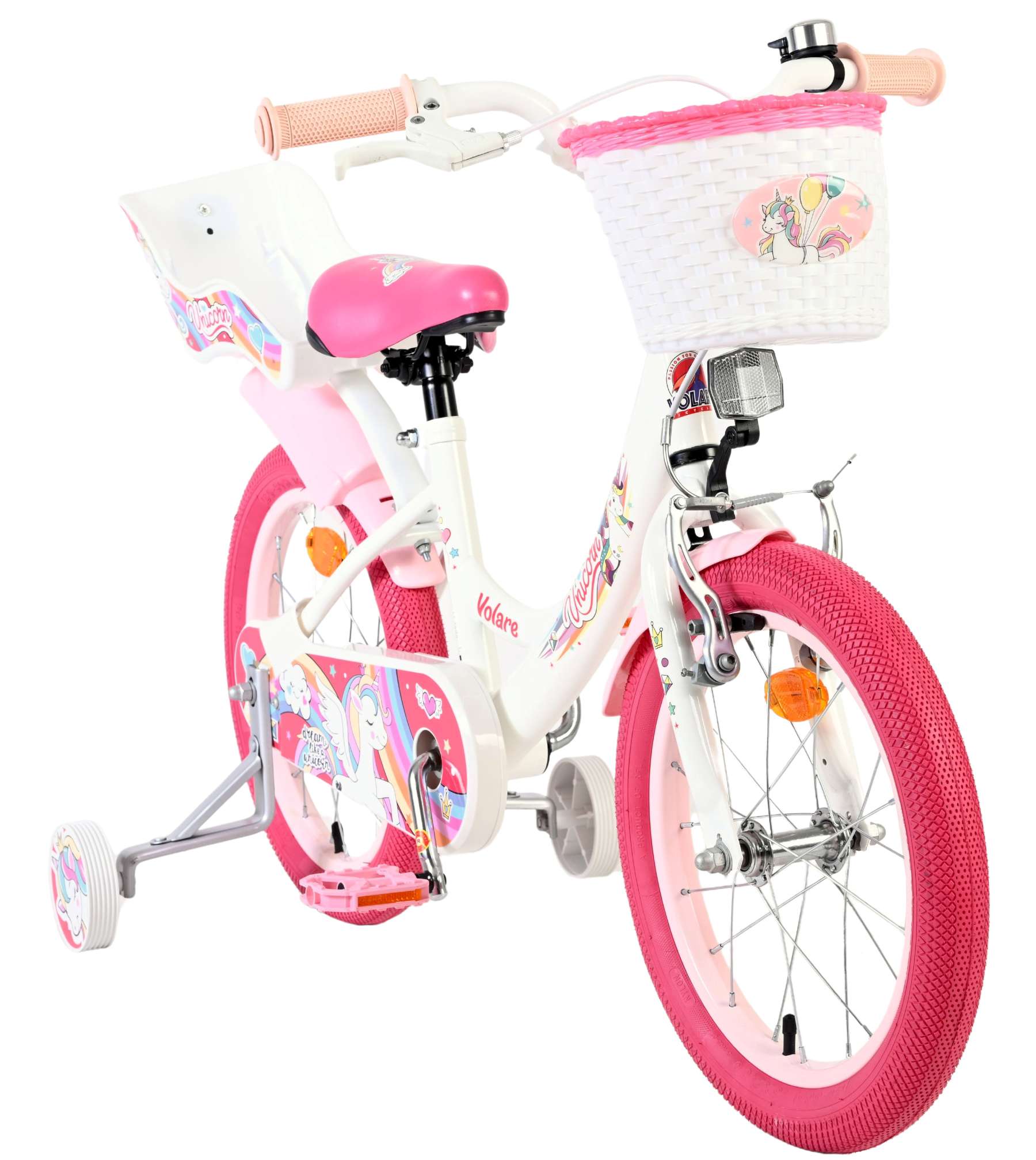 volare-unicorn-16-zoll-kinderfahrrad-wei-m-dchen-einhorn image 5