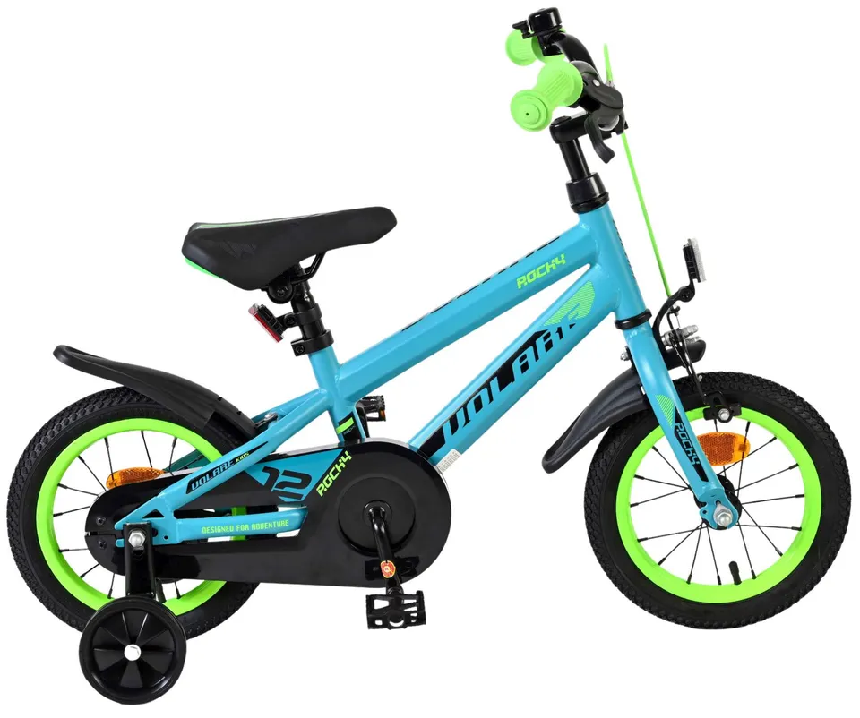 volare-rocky-12-zoll-kinderfahrrad-jungen-gr-n image 1