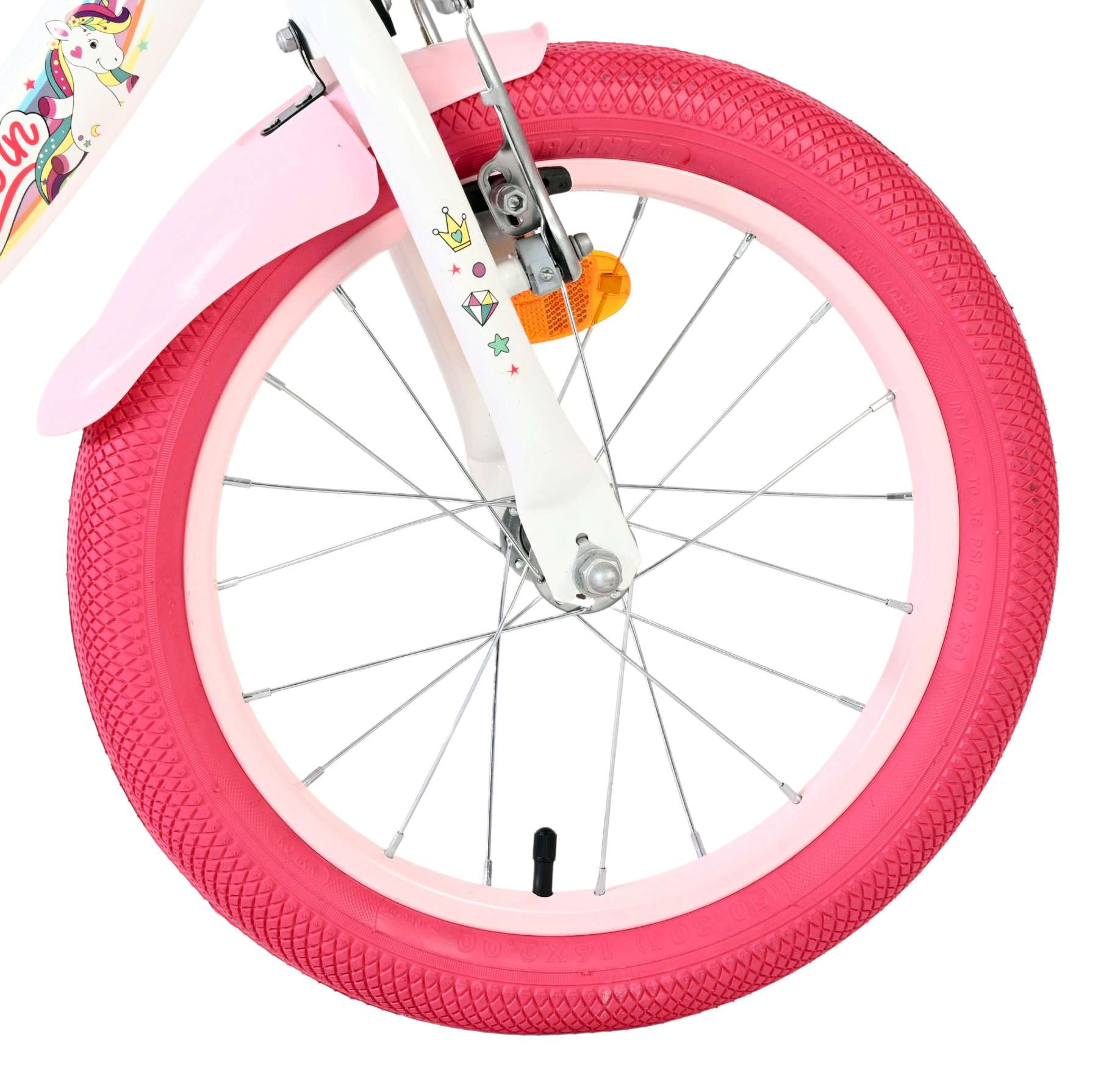 volare-unicorn-16-zoll-kinderfahrrad-wei-m-dchen-einhorn image 3