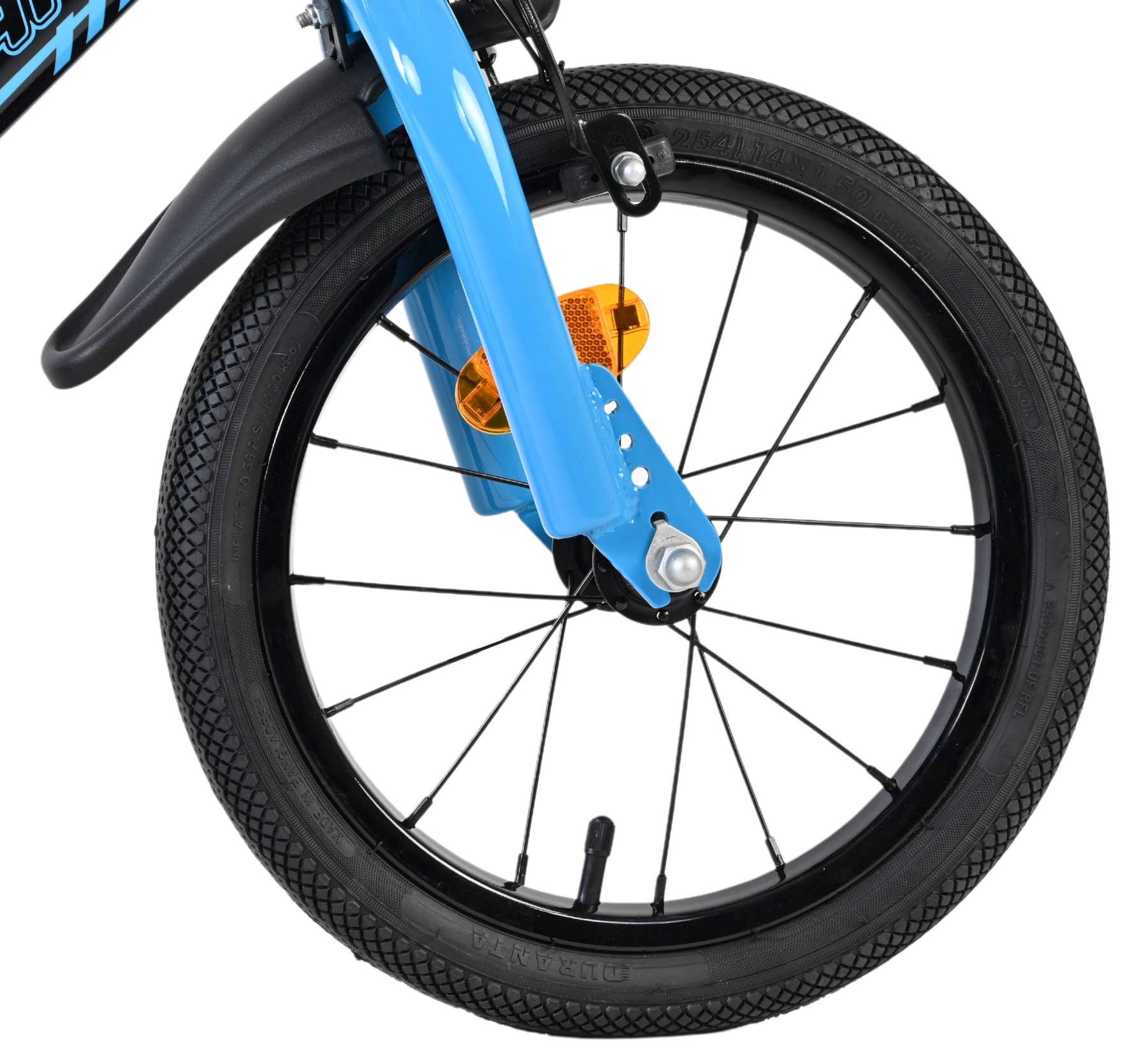 volare-sportivo-14-zoll-kinderfahrrad-blau-jungen-trinkflasche image 3