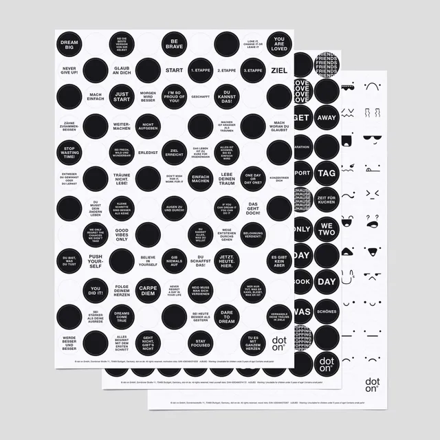 dot-on-selfcare-dots-klebepunkte-20-mm-3er-set-achtsamkeit image 1