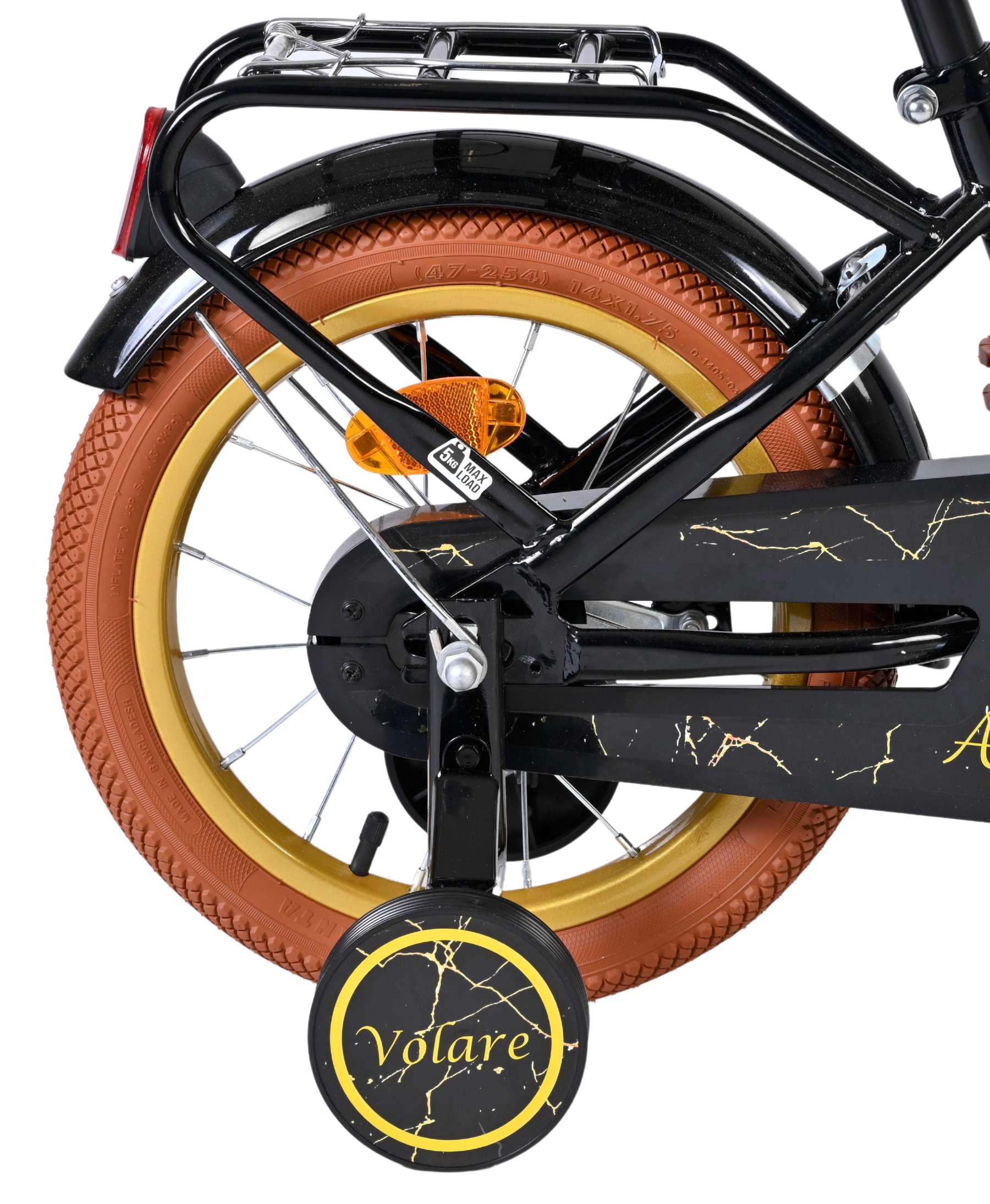 volare-ashley-14-zoll-kinderfahrrad-schwarz-m-dchen-korb image 2