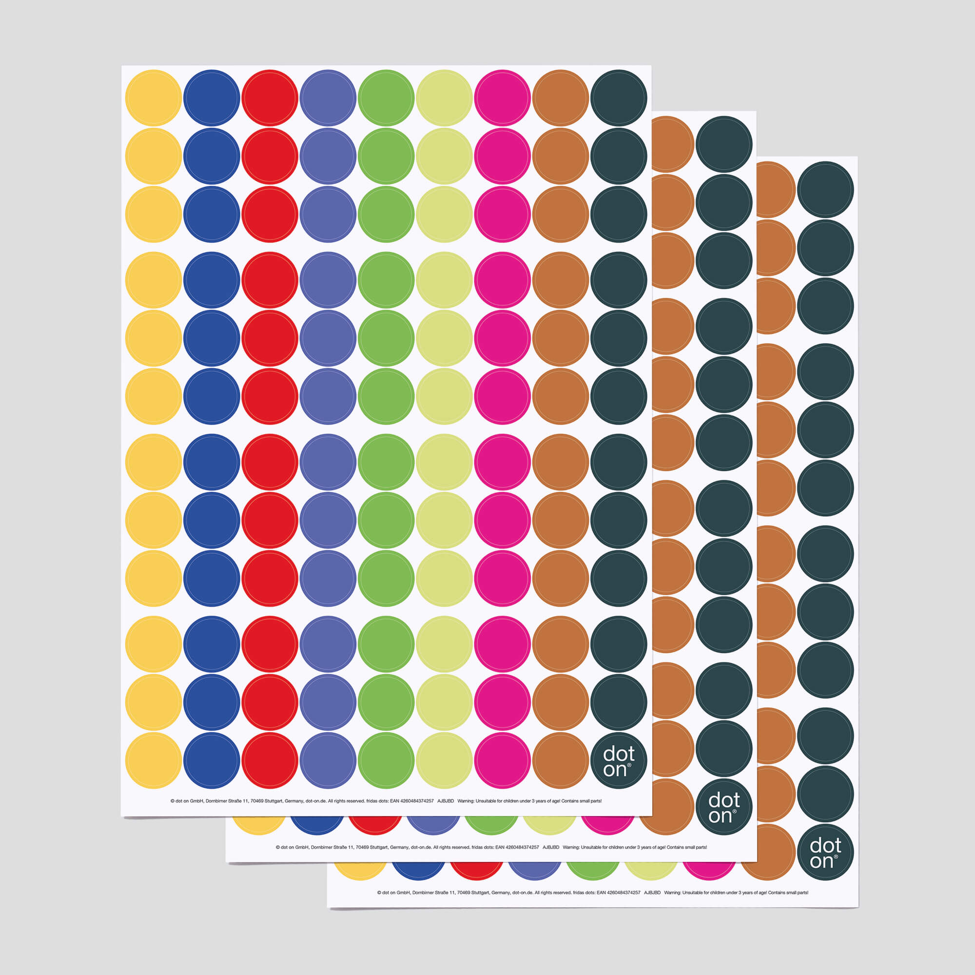 dot-on-fridas-dots-klebepunkte-20-mm-3er-set image 1