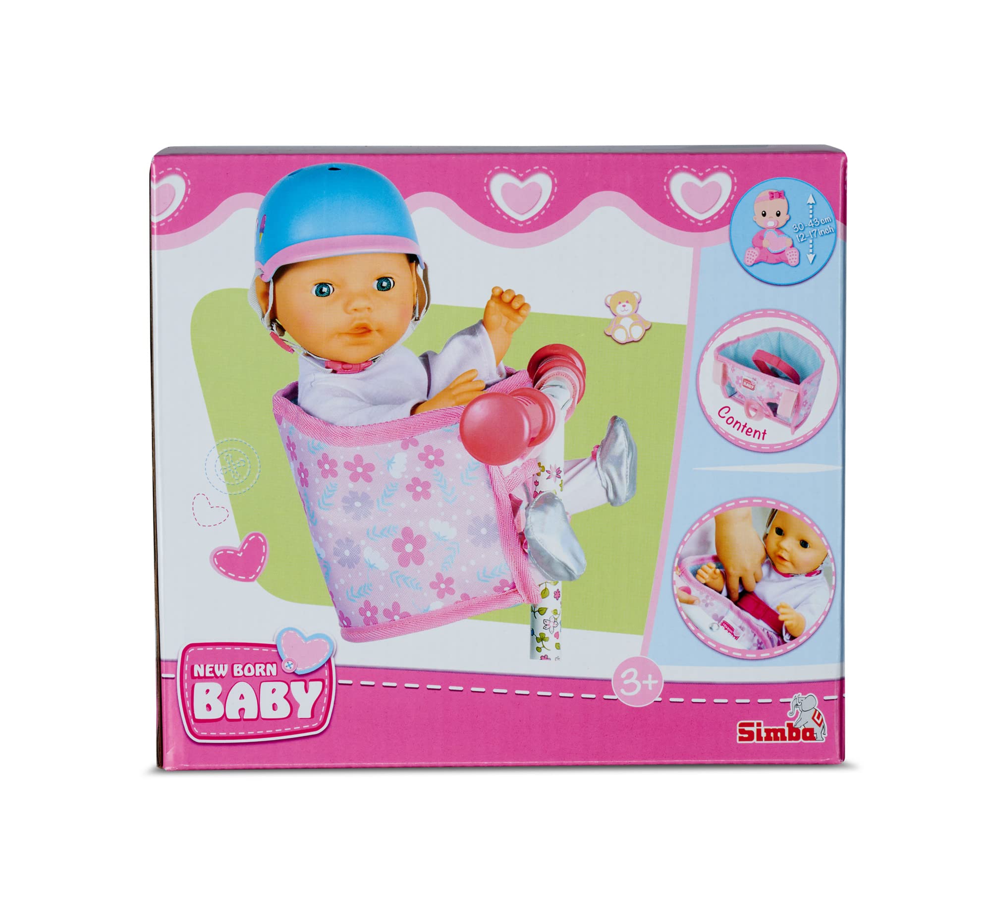 simba-new-born-baby-fahrradsitz-puppenzubeh-r-mit-gurt image 8