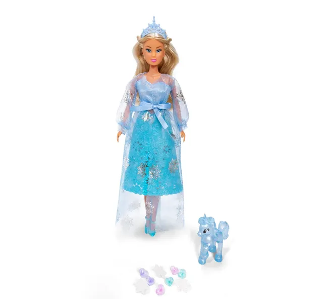 simba-steffi-love-crystal-princess-puppe-29cm-mit-einhorn image 1