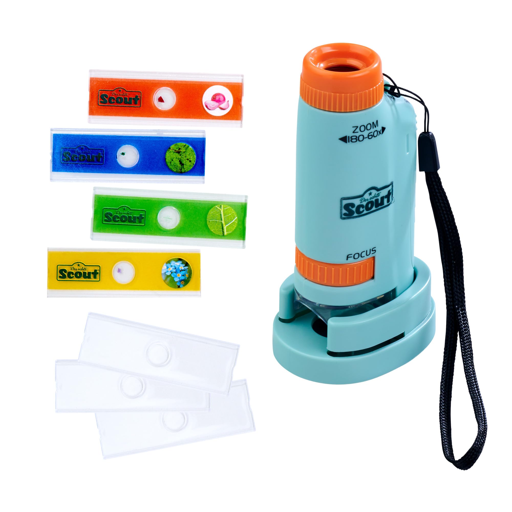 simba-scout-taschenmikroskop-11-cm-kindermikroskop-60-180x-licht image 2