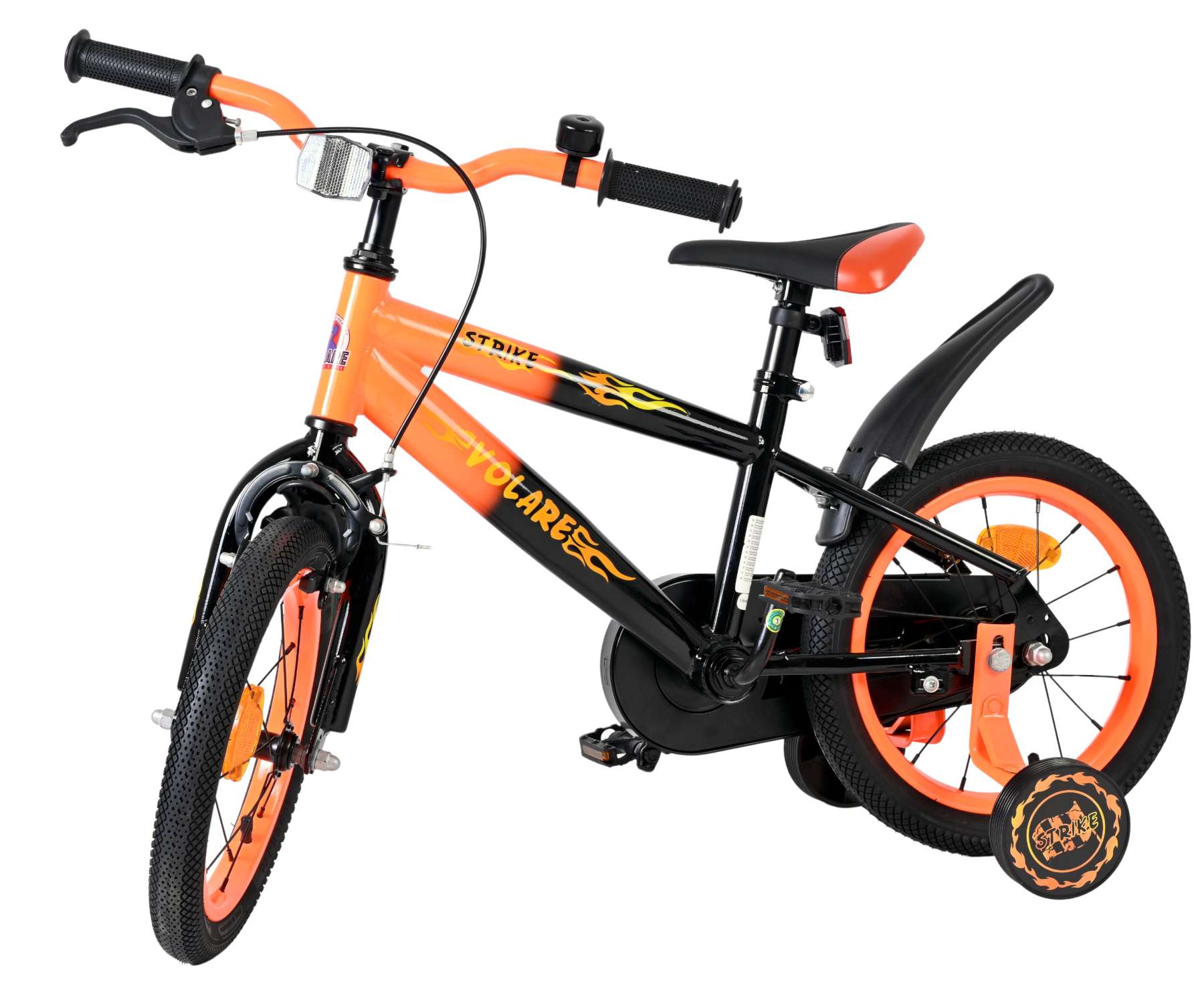 volare-strike-14-zoll-jungenfahrrad-orange-schwarz image 8