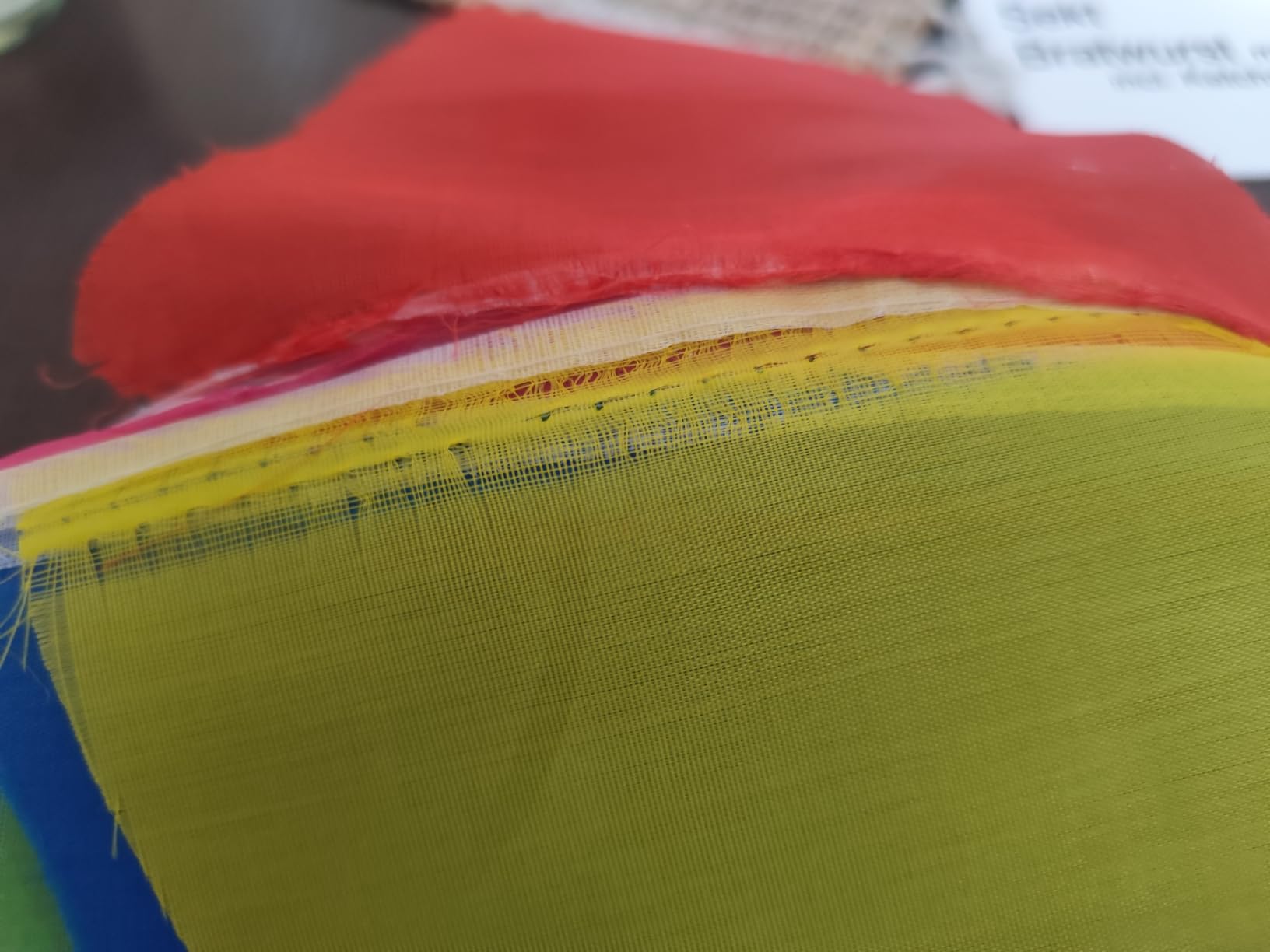Farben sind kräftig