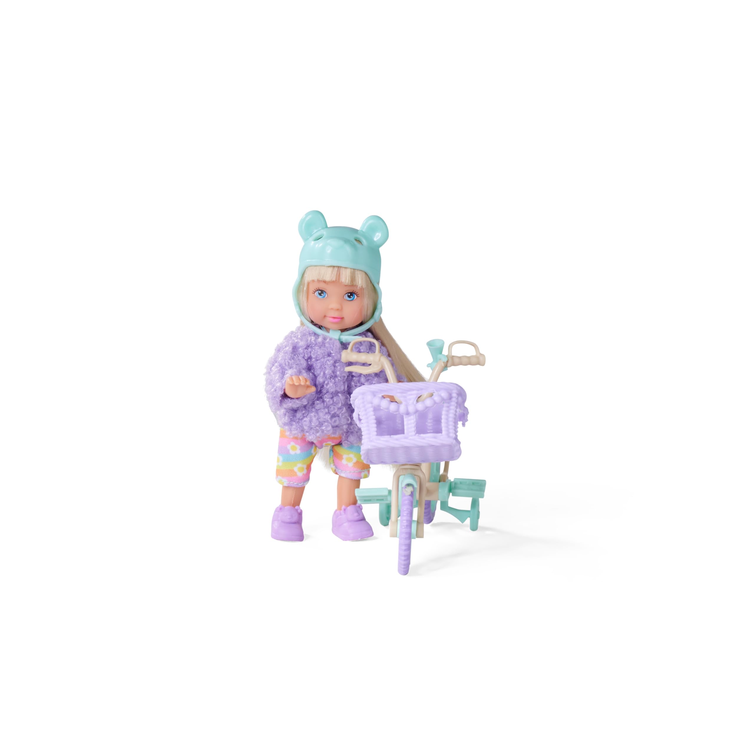 simba-evi-love-teddy-bike-spielpuppe-12cm-mit-fahrrad image 3