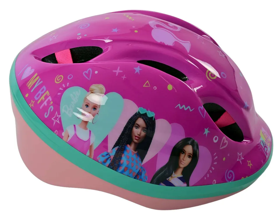 barbie-fahrradhelm-52-56-cm-rosa-verstellbar-200-g image 1