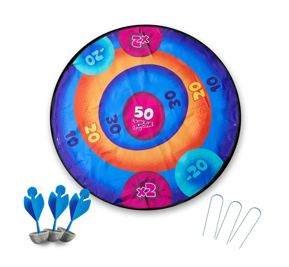 simba-park-dart-wurfspiel-xxl-zielscheibe-132cm-3-pfeile image 1
