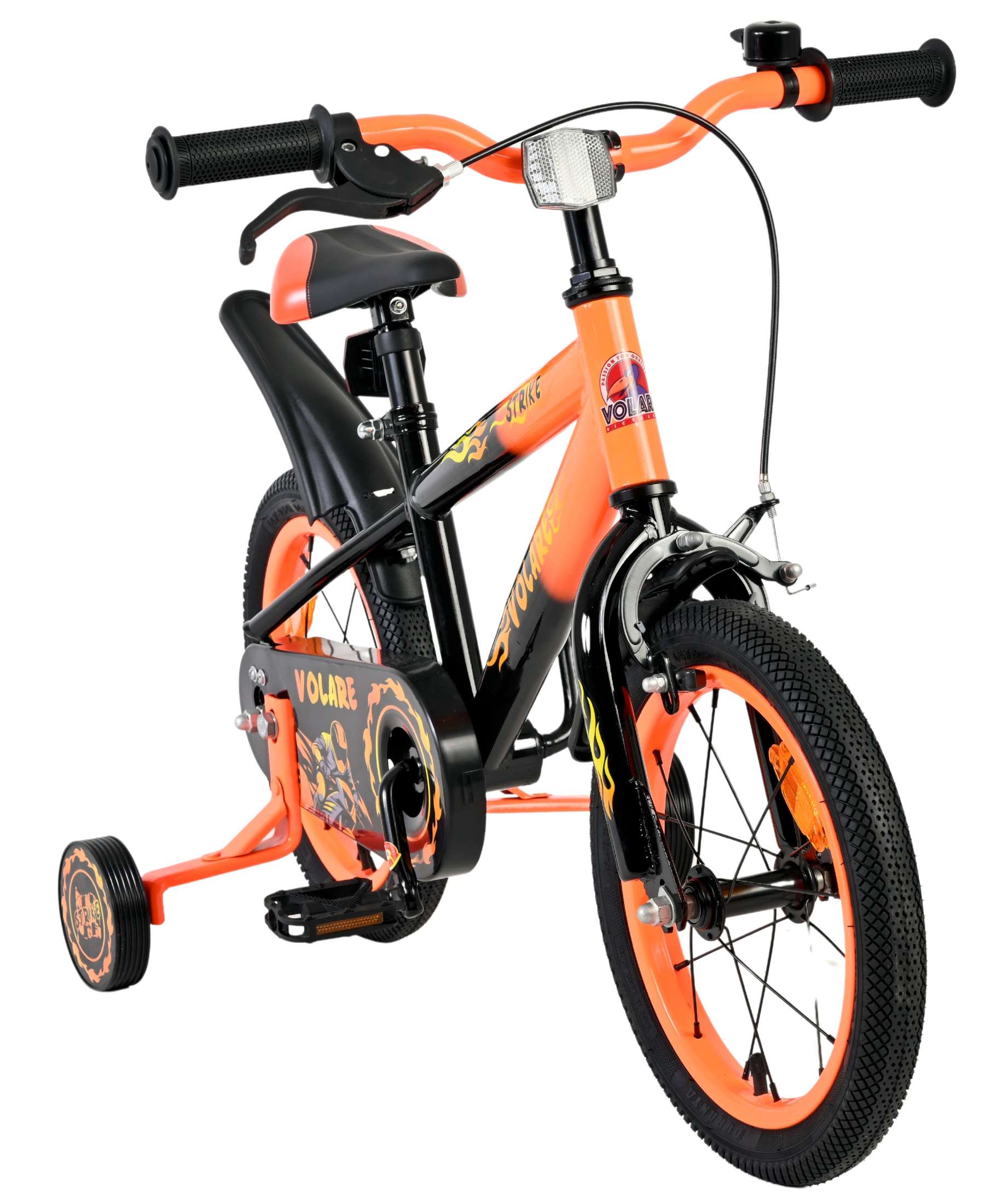 volare-strike-14-zoll-jungenfahrrad-orange-schwarz image 5