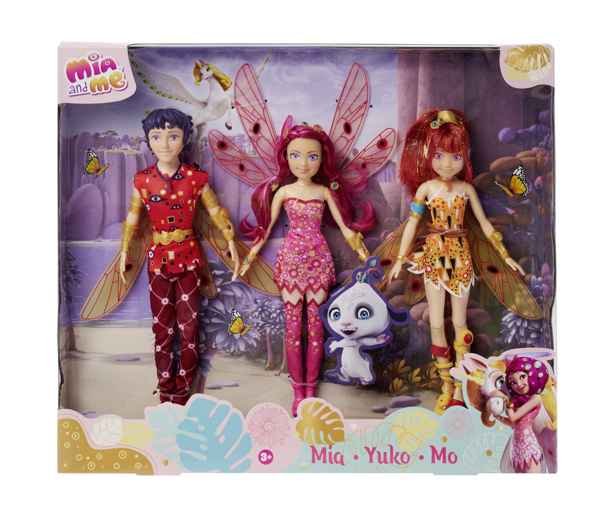 simba-mia-and-me-puppen-set-yuko-mo-elfen-3er-spielpuppen image 1