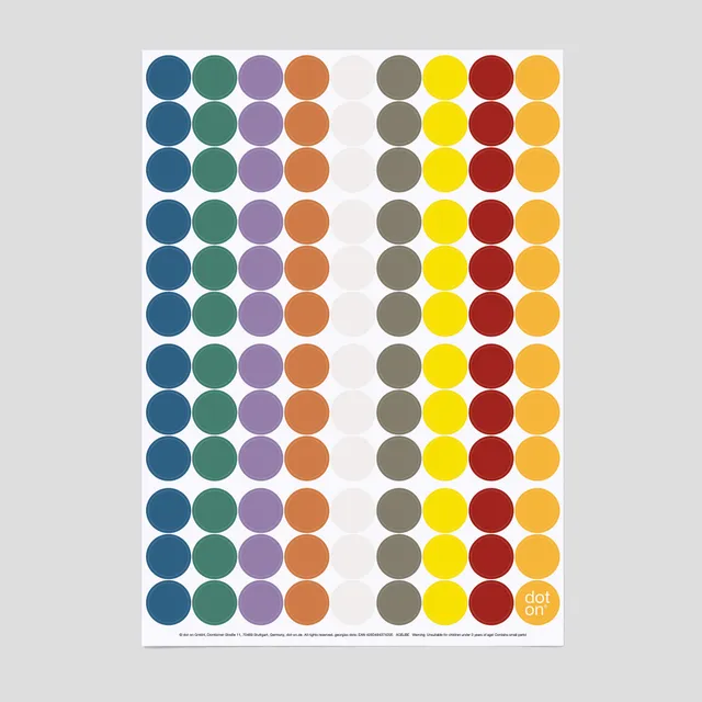dot-on-georgias-dots-klebepunkte-20-mm-einzelbogen-natur image 1
