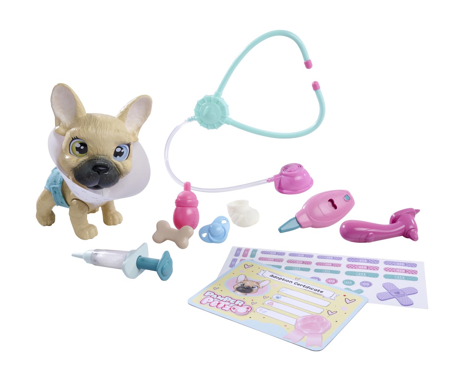 simba-pamper-petz-dog-doktor-frenchie-17-cm-mit-windel image 1