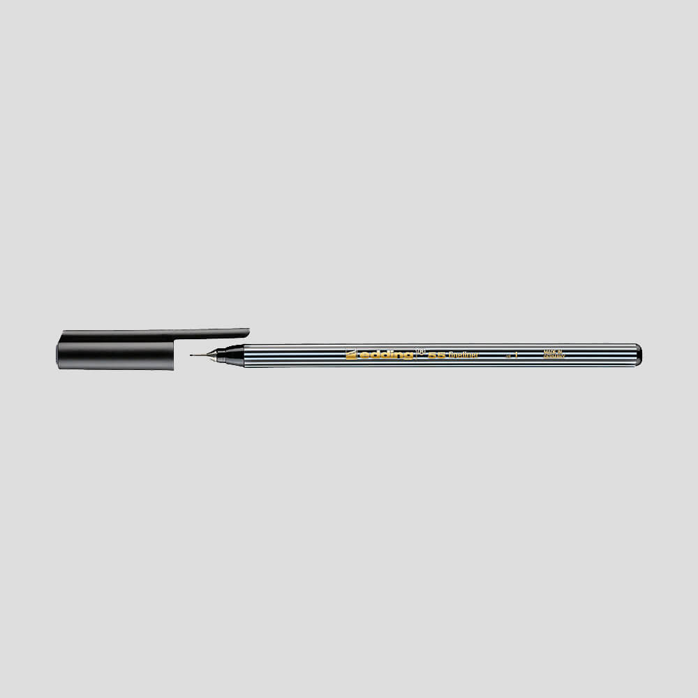edding-55-fineliner-stift-0-3-mm-schwarz image 1