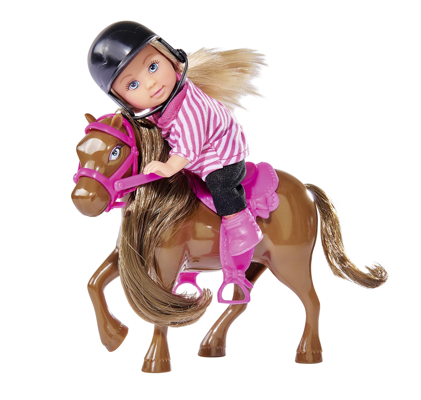 simba-evi-love-eis-pony-spielpuppe-12-cm-reiterin image 1