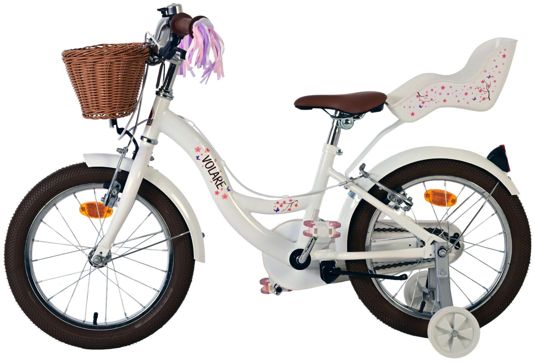 volare-blossom-16-zoll-m-dchenfahrrad-wei-mit-korb image 8