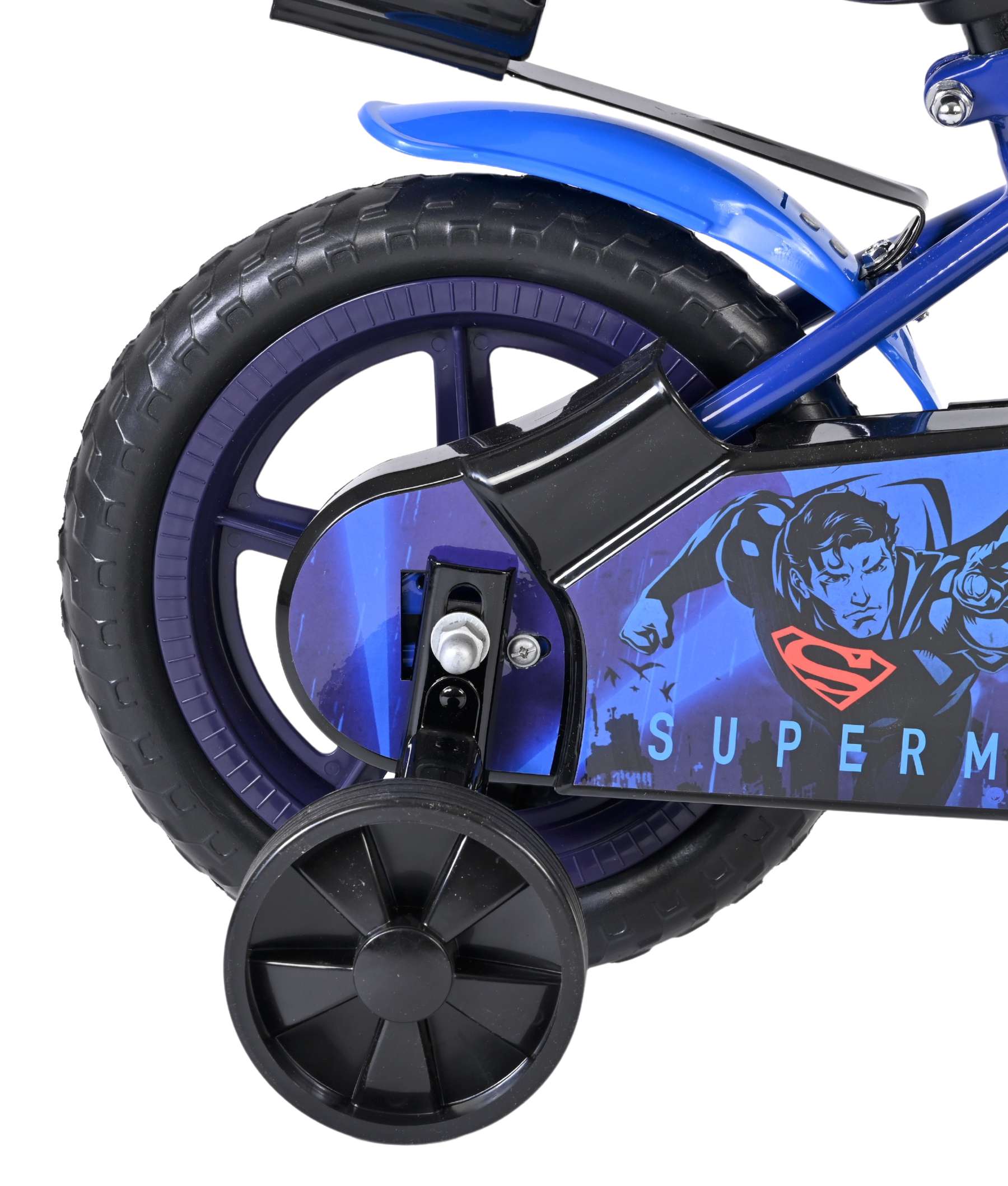 volare-superman-12-zoll-kinderfahrrad-blau-mit-st-tzr-dern image 2
