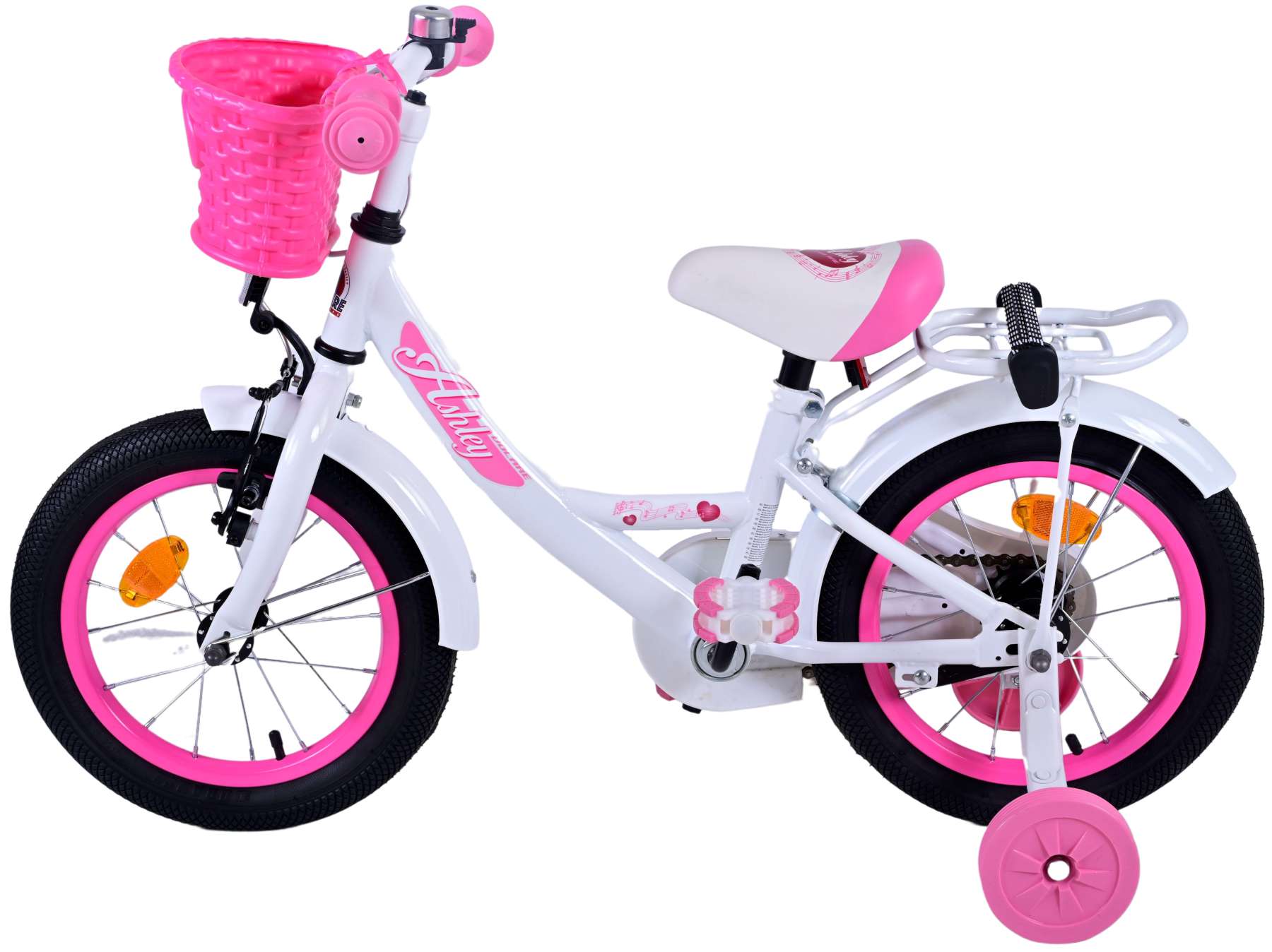 volare-ashley-kinderfahrrad-14-zoll-wei-mit-korb image 8