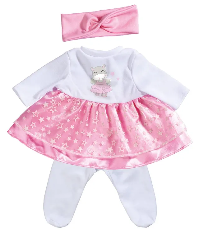 simba-laura-glitzersternchenset-puppenkleidung-38-cm-3-teilig-rosa image 1