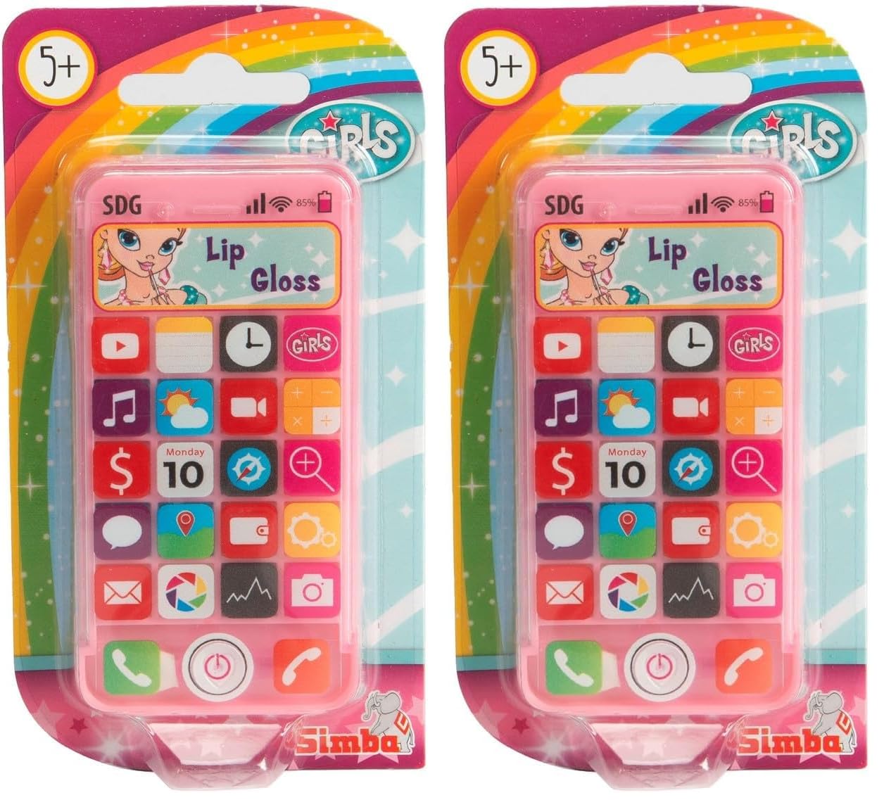 simba-steffi-love-lipgloss-smartphone-11-cm-glitzer image 4