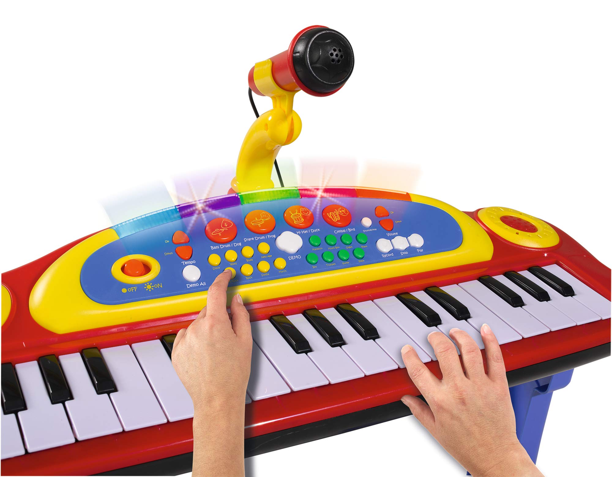 simba-my-music-world-standkeyboard-31-tasten-mit-mikrofon image 3