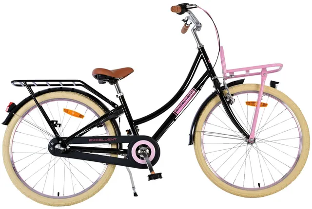 volare-excellent-24-zoll-kinderfahrrad-schwarz-3-g-nge image 1