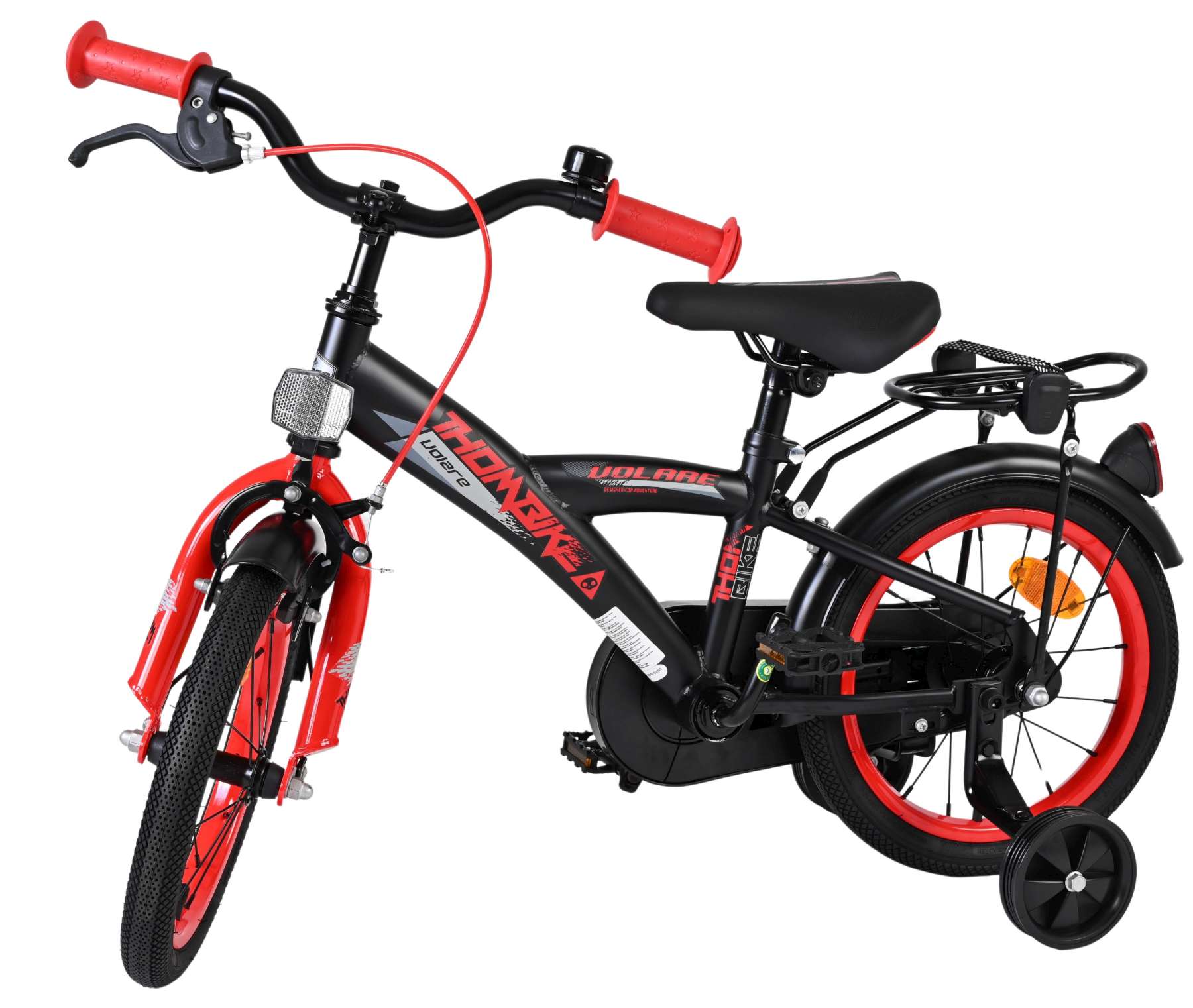 volare-thombike-14-zoll-jungenfahrrad-schwarz-rot-st-tzr-der image 8