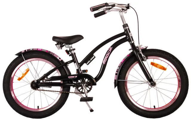 volare-miracle-cruiser-18-zoll-kinderfahrrad-schwarz-m-dchen image 1