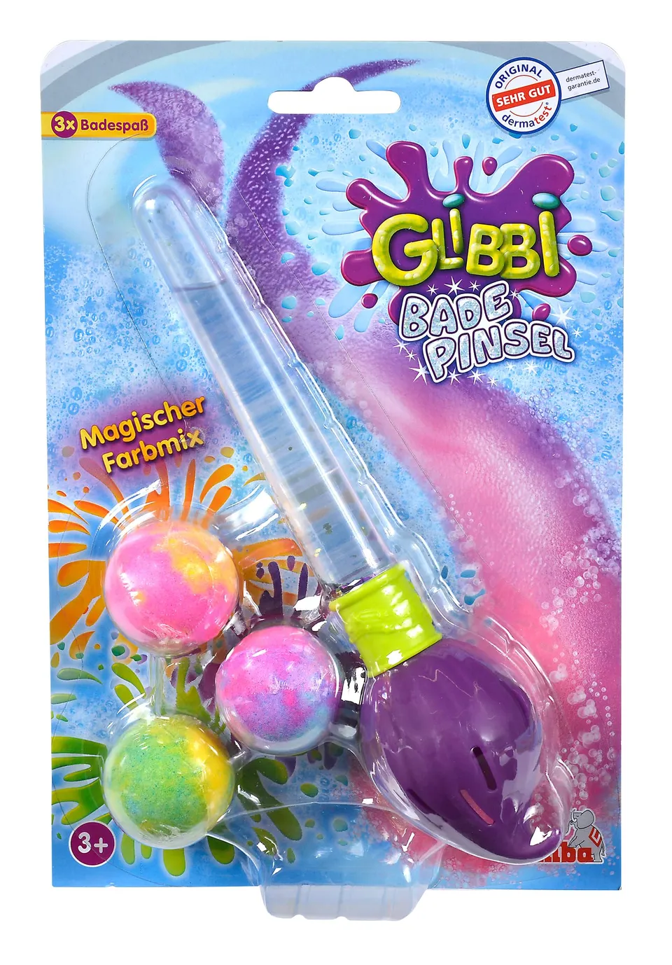 simba-glibbi-badepinsel-mit-3-badebomben-1er-pack-ab-3-jahre image 1