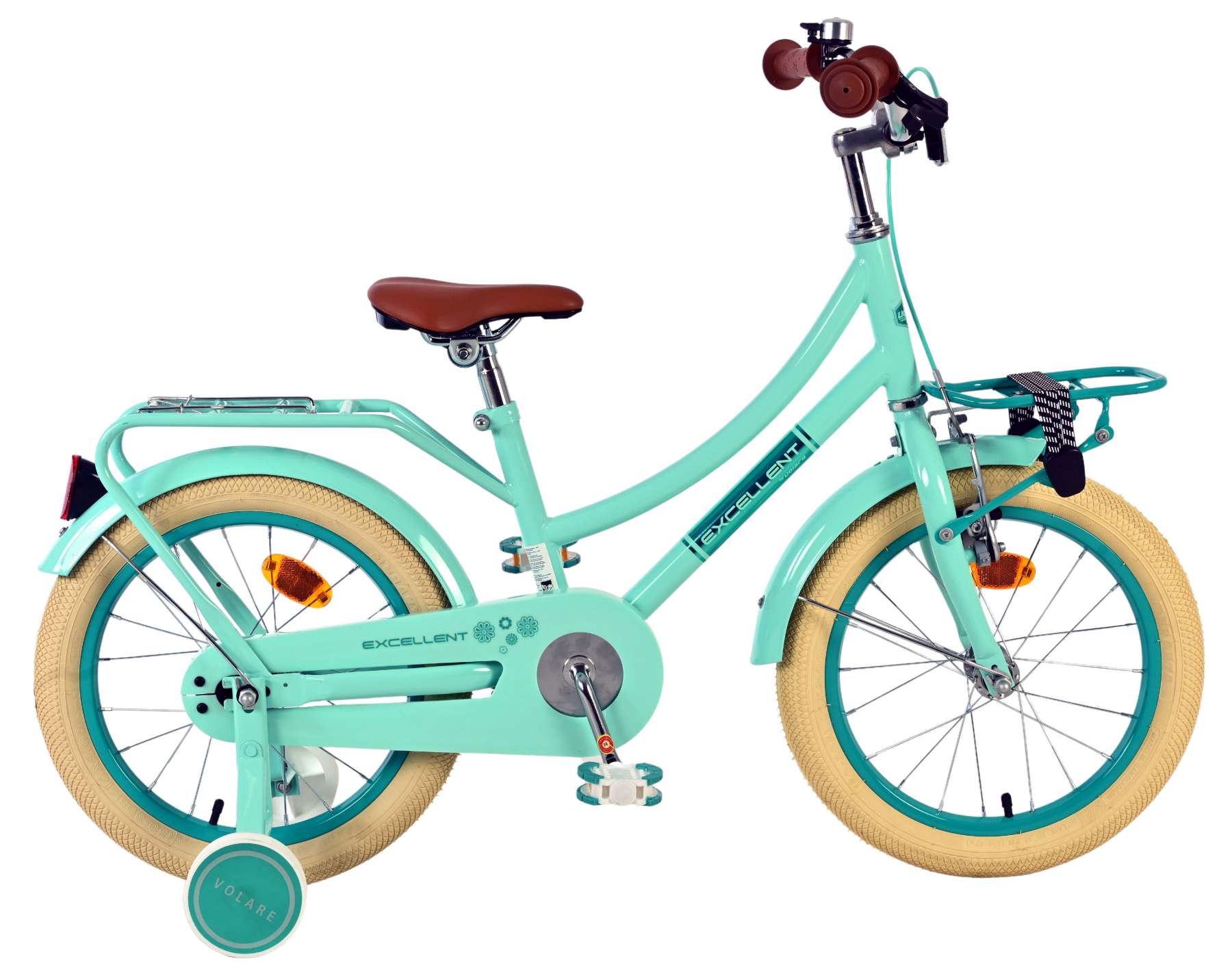 volare-excellent-16-zoll-kinderfahrrad-gr-n-mit-st-tzr-dern image 1