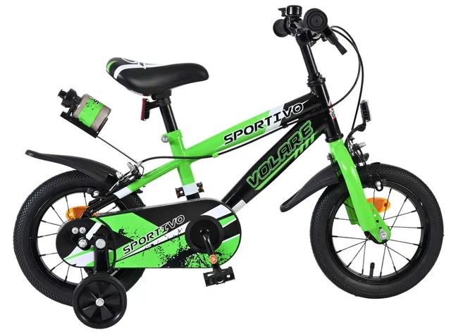 volare-sportivo-kinderfahrrad-12-zoll-gr-n-handbremsen image 1