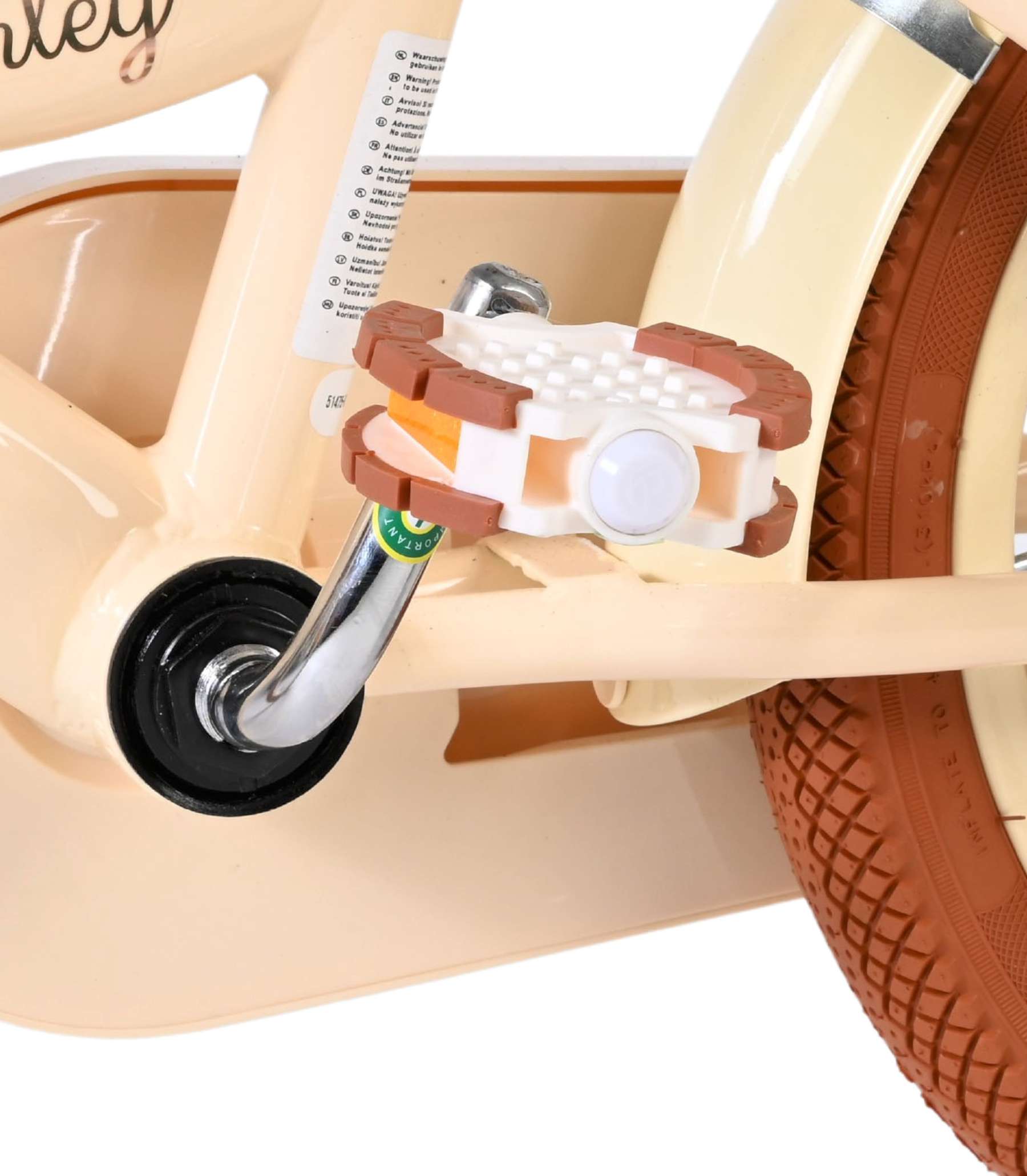 volare-ashley-kinderfahrrad-14-zoll-creme-handbremsen image 8