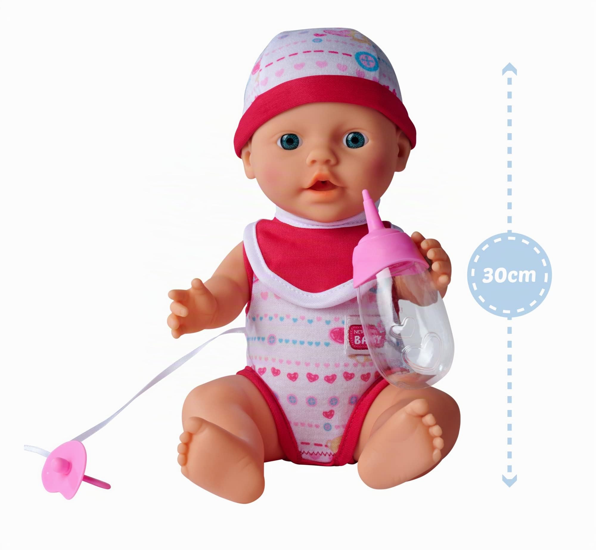 simba-new-born-baby-puppe-30-cm-mit-trinkfunktion image 2