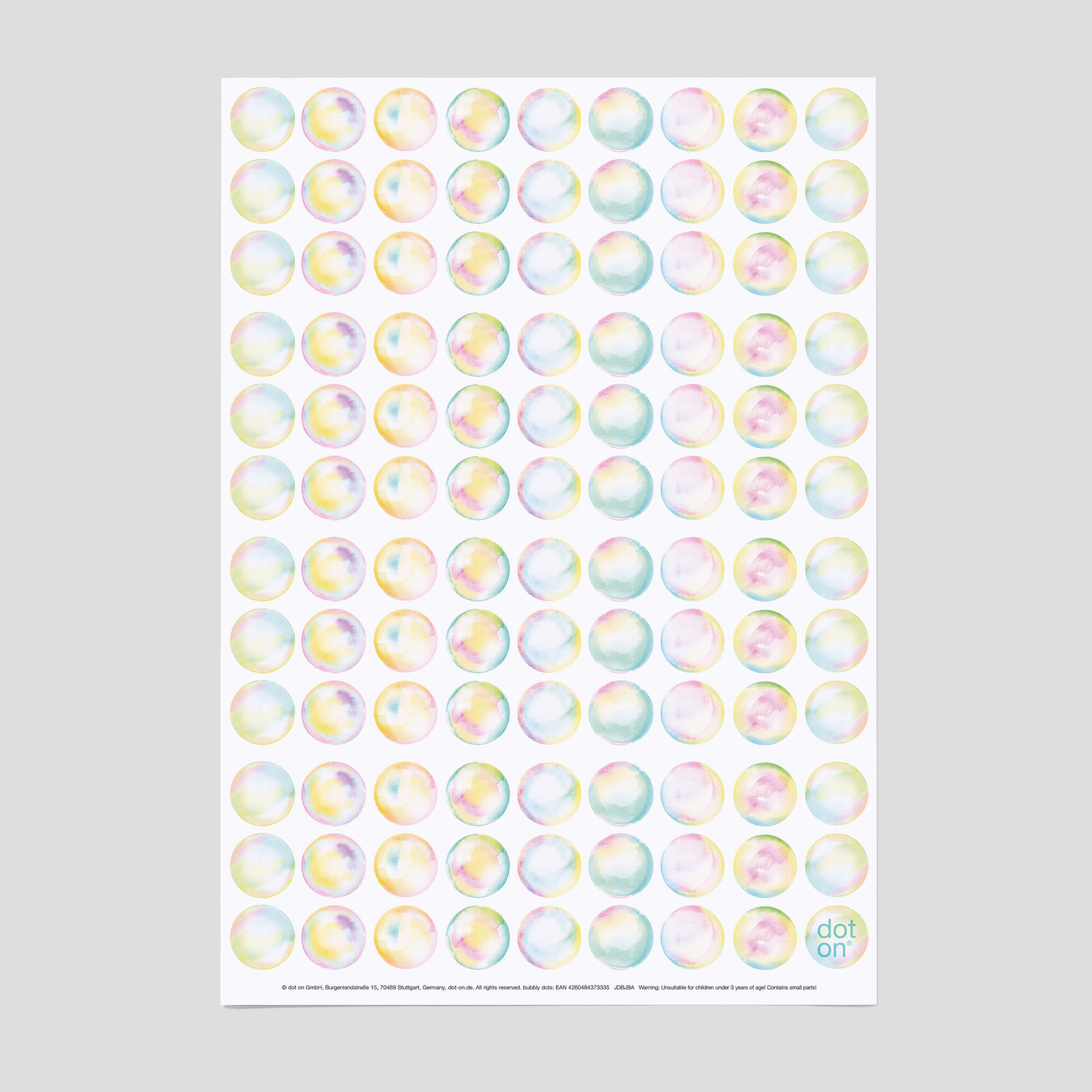 dot-on-bloom-bubble-dots-klebepunkte-20-mm-3er-set-pastell image 2
