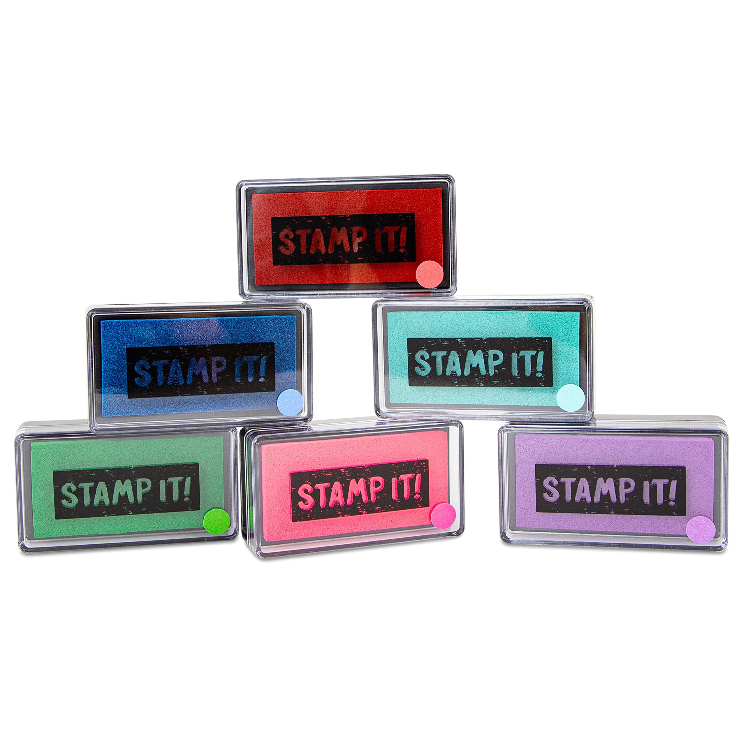 trendhaus-stempel-fun-stempelkissen-6-farben-set-bunt image 1