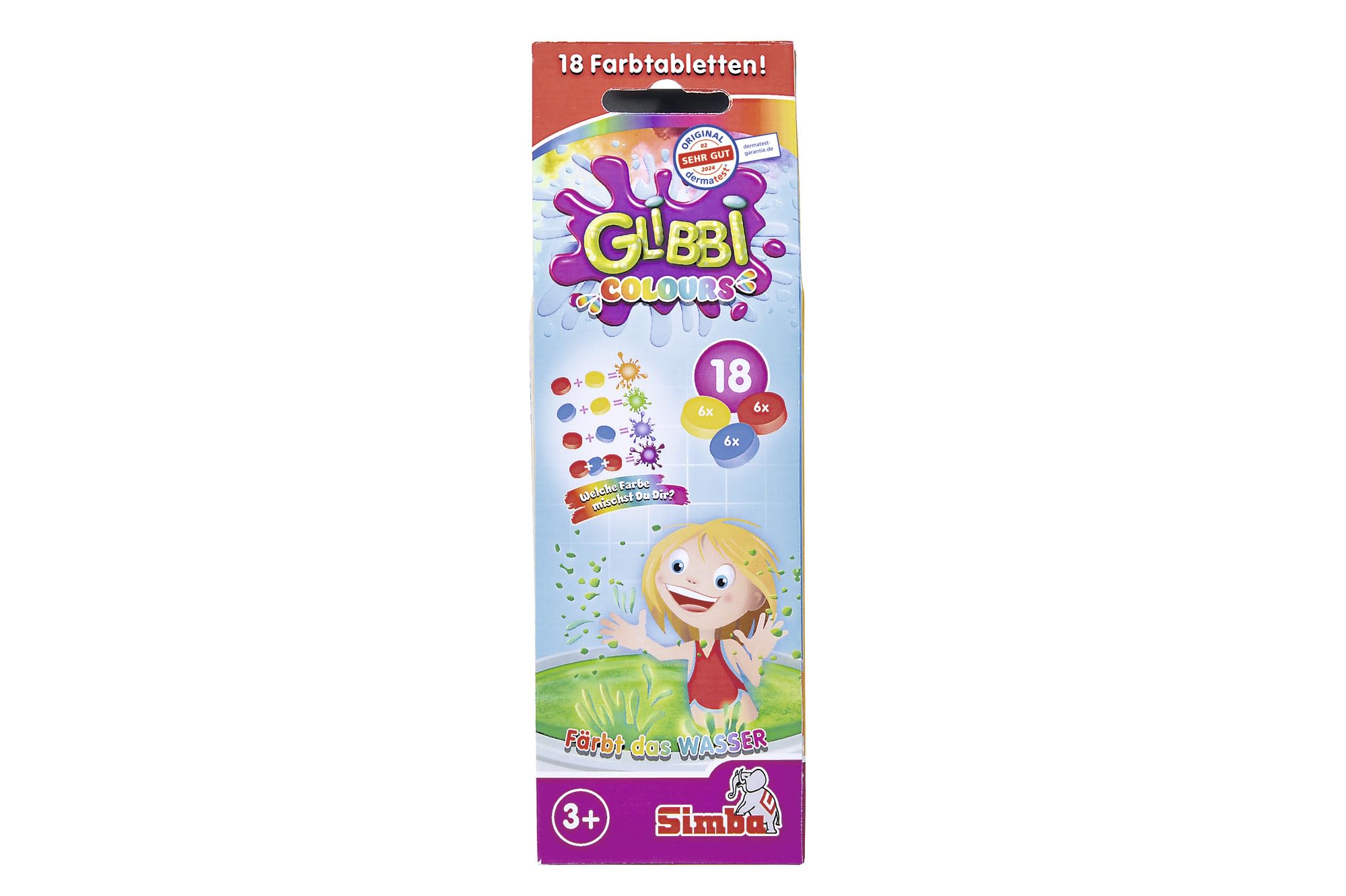 simba-glibbi-colors-farbtabletten-badewasser-18-st-ck image 1