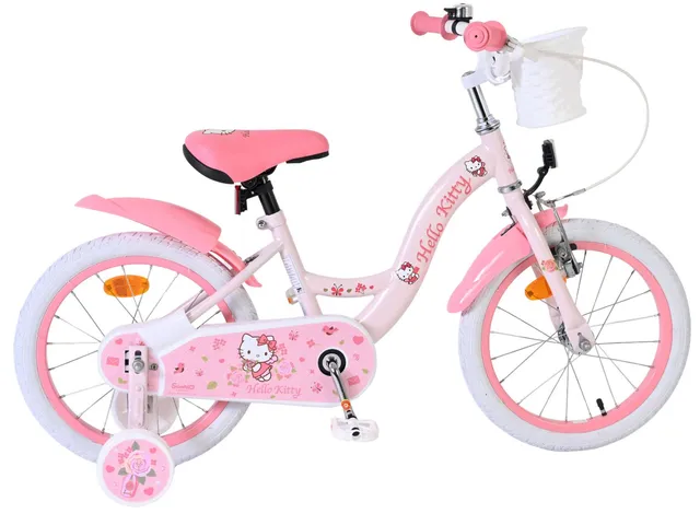 volare-hello-kitty-kinderfahrrad-16-zoll-rosa-mit-st-tzr-dern image 1