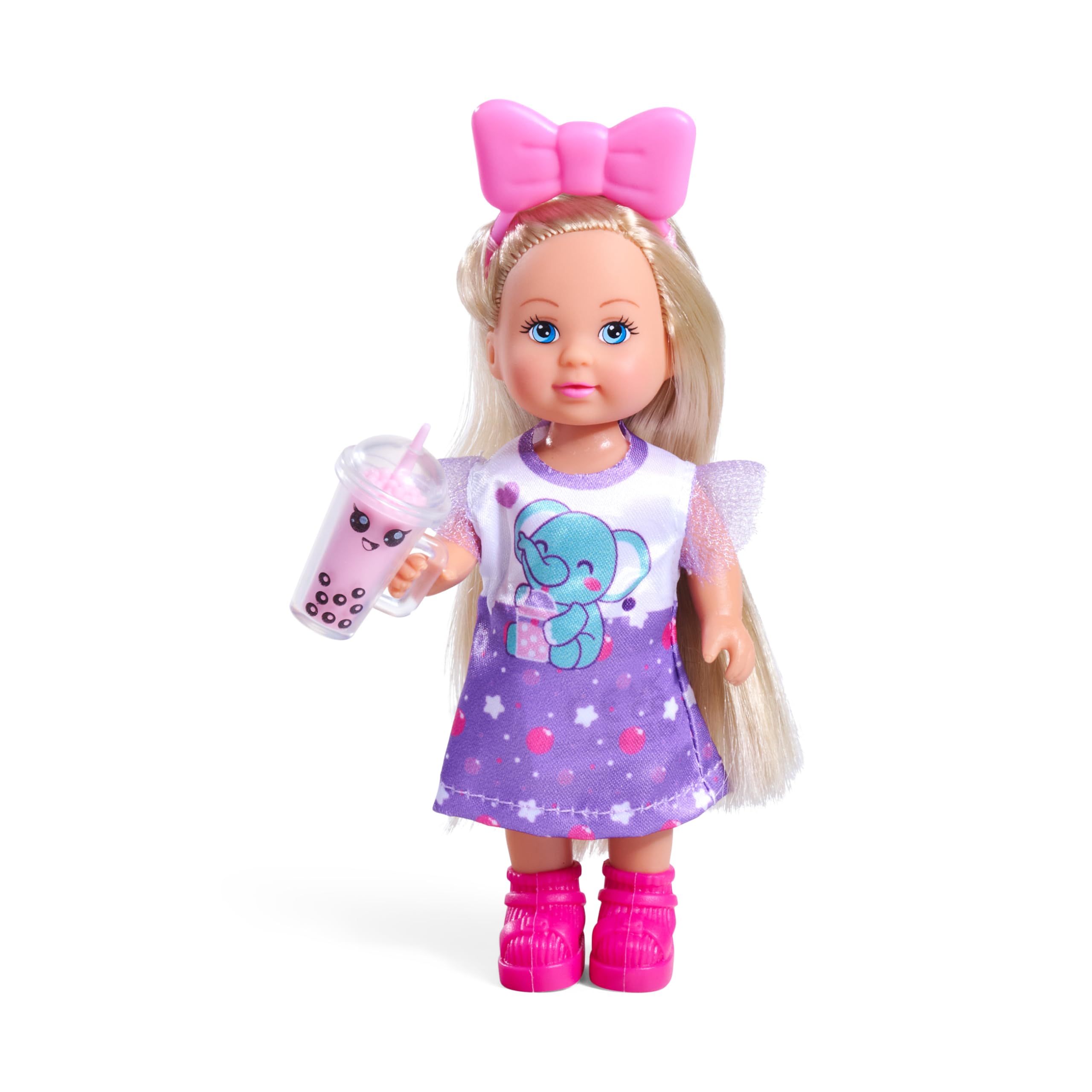 simba-evi-love-bubble-tea-puppe-12cm-mit-becher image 2