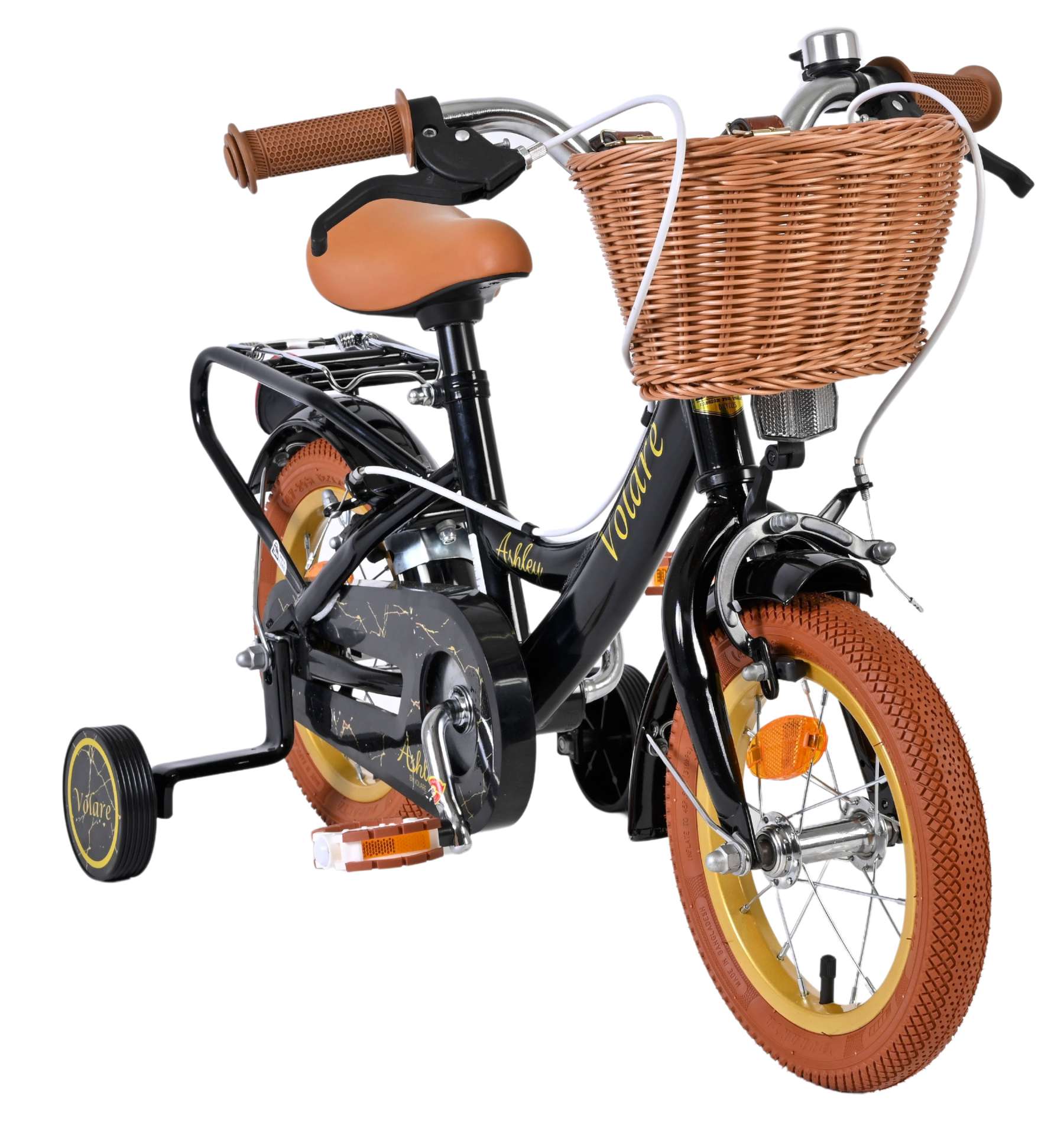 volare-ashley-12-zoll-kinderfahrrad-schwarz-mit-handbremsen image 5
