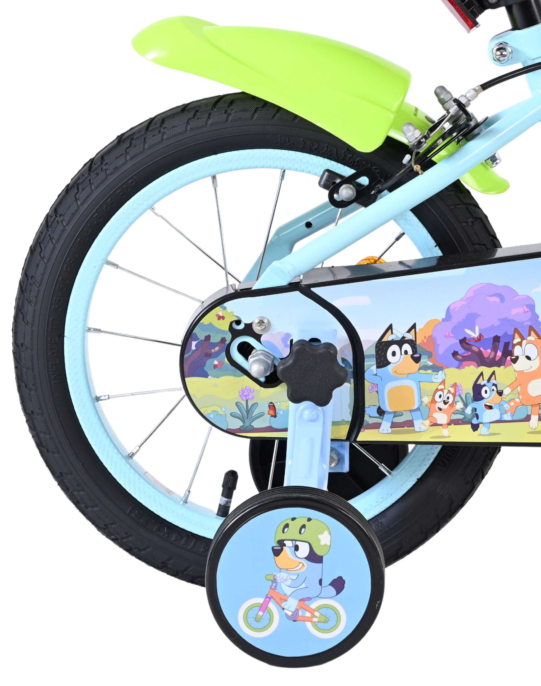 bluey-volare-14-zoll-kinderfahrrad-hellblau-mit-handbremsen image 2