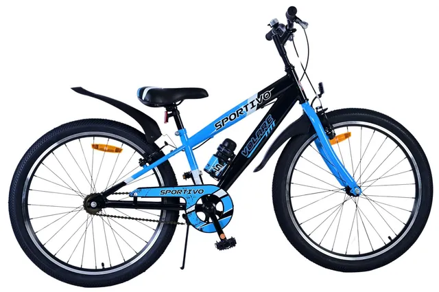 volare-sportivo-24-zoll-kinderfahrrad-blau-mit-handbremsen image 1