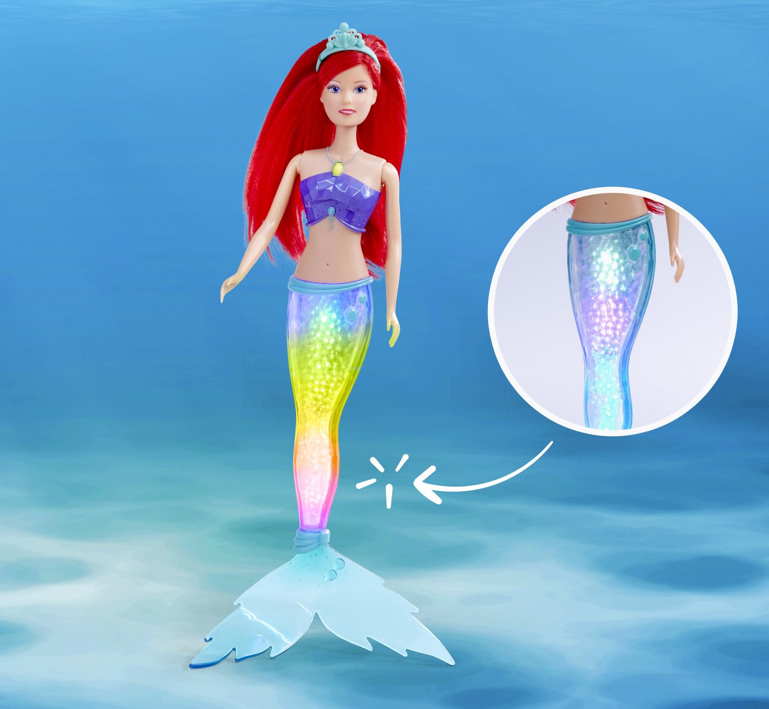 simba-steffi-love-sparkle-mermaid-puppe-39-cm-meerjungfrau image 4