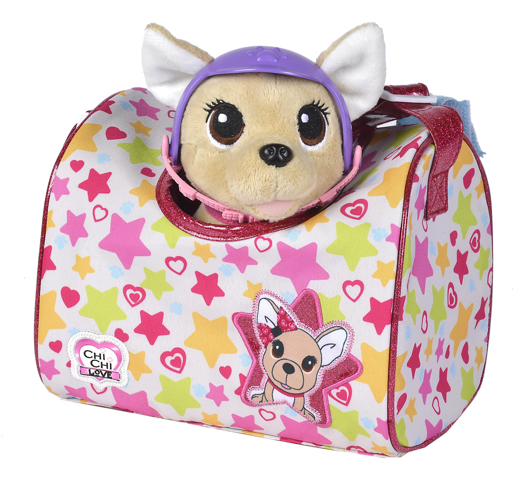 simba-chi-chi-love-grand-tour-pl-schhund-20-cm-tasche-helm image 4